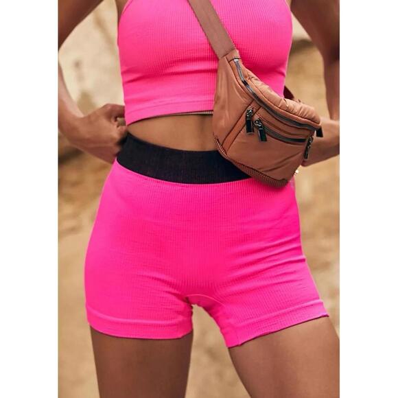 New Free People Prajna Malibu pink shorts - Women’s size XS / S - Picture 2 of 6